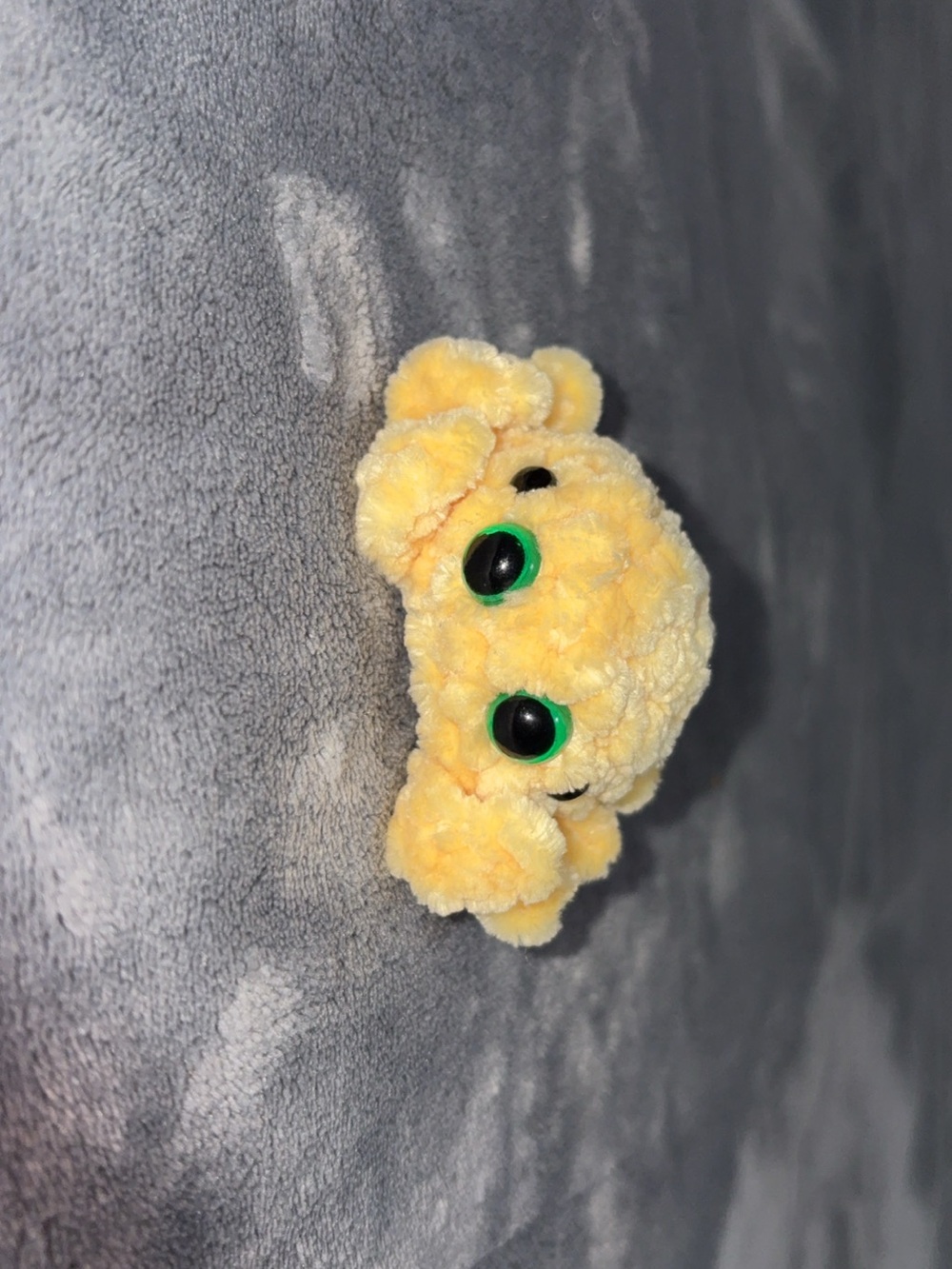 Yellow Plush Mini Spider